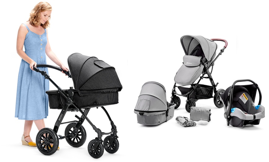 Image 2: Kinderkraft Three-in-One Stroller