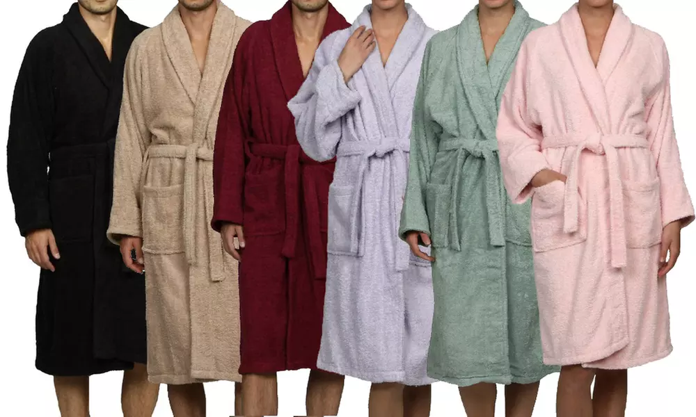 Verona & Velstand Ultra-Soft Unisex Bath Robes - Primary Image