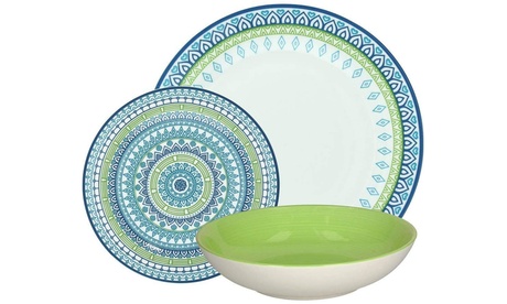 Servizio piatti in porcellana Tognana Ginger da 18 pezzi