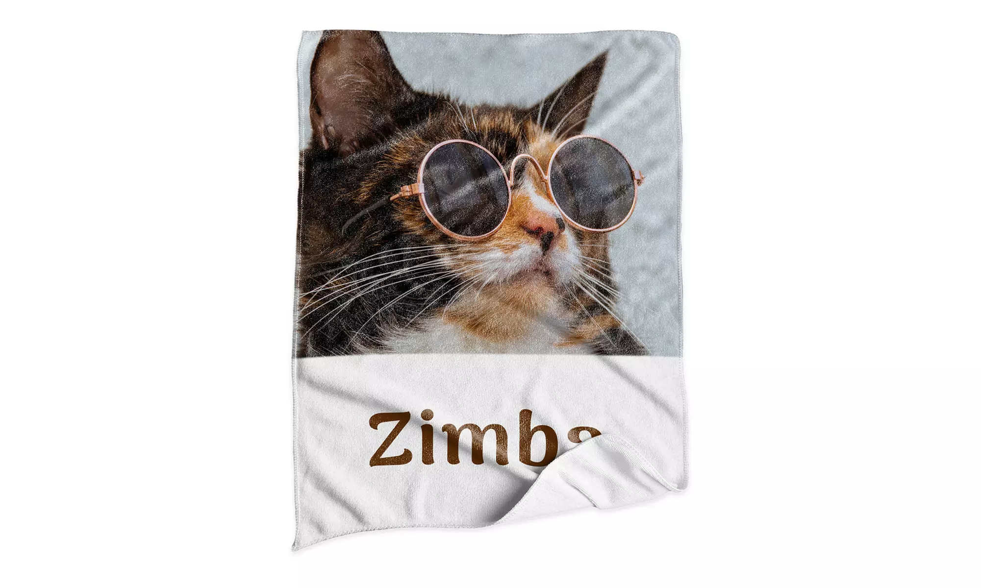 Personalisierte Haustier-Decke