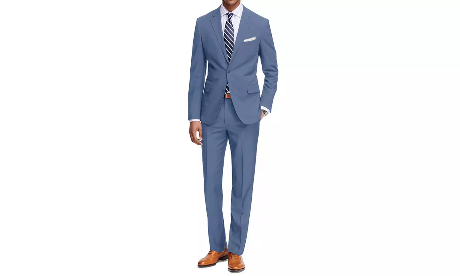Braveman Men's Classic Fit Fashion Suits (2-Piece) - Second Medium