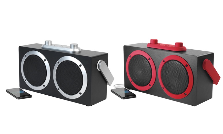 intempo retro bluetooth speaker