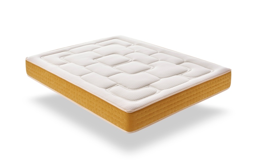 Image 4: Matelas à ressorts ensachés blue gel Elite gold