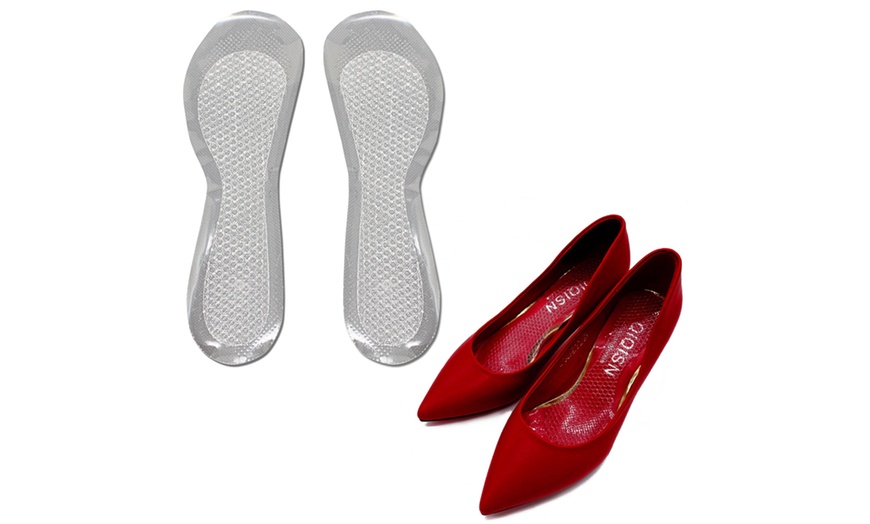 Image 3: One, Two or Three Pairs of Silicone Shoe Insoles