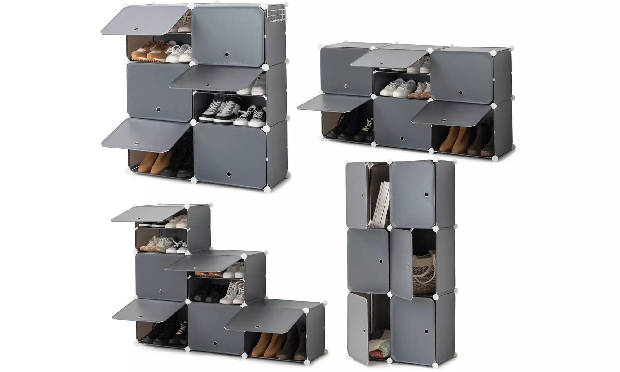 Innovagoods modulares Schuhregal