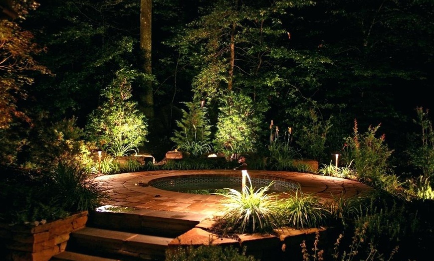 Image 4: Solar Path LED Stone Lights