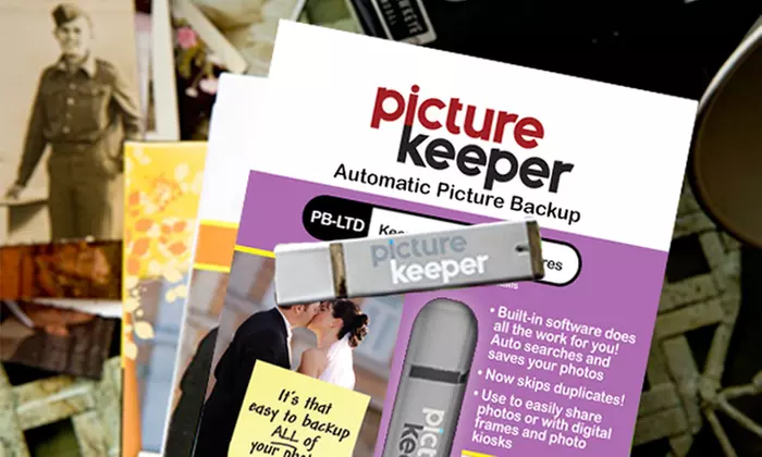 Photo-Backup Devices from Picture Keeper(60% Off). Four Options Available.  - Primary Image