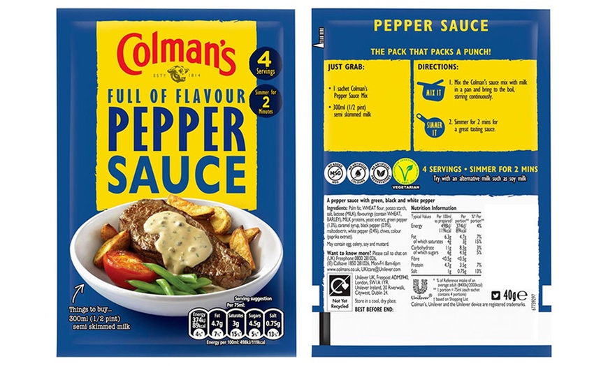 Image 6: Sauces Colman's Unilever