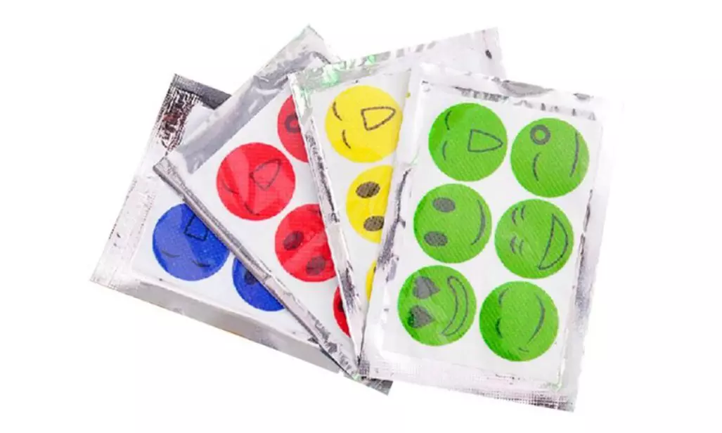 36, 72, 108 ou 144 patchs anti-moustique autocollants à la citronnelle - Second Medium