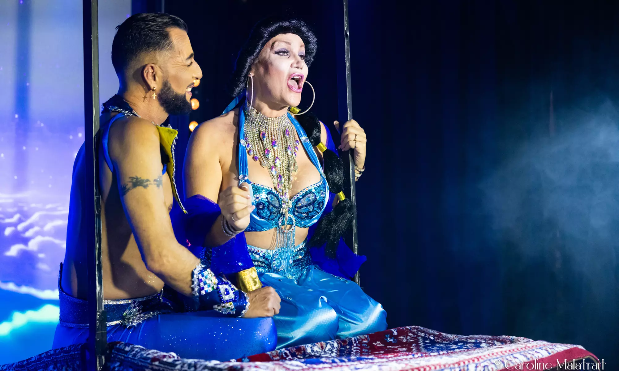 Soirée cabaret avec menu Dalida ou Piaf au Cabaret du Coq à l'Âne