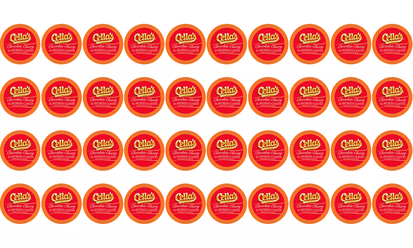 Cella's Chocolate Cherry Coffee Pods for Keurig K-Cup Brewers (40-Count) - Primary Image