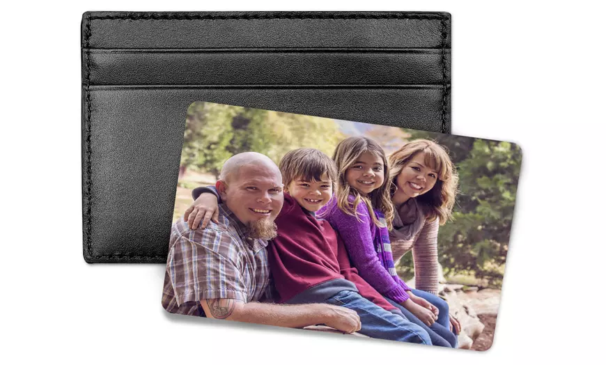 Image 1: Personalised Photo Wallet Insert