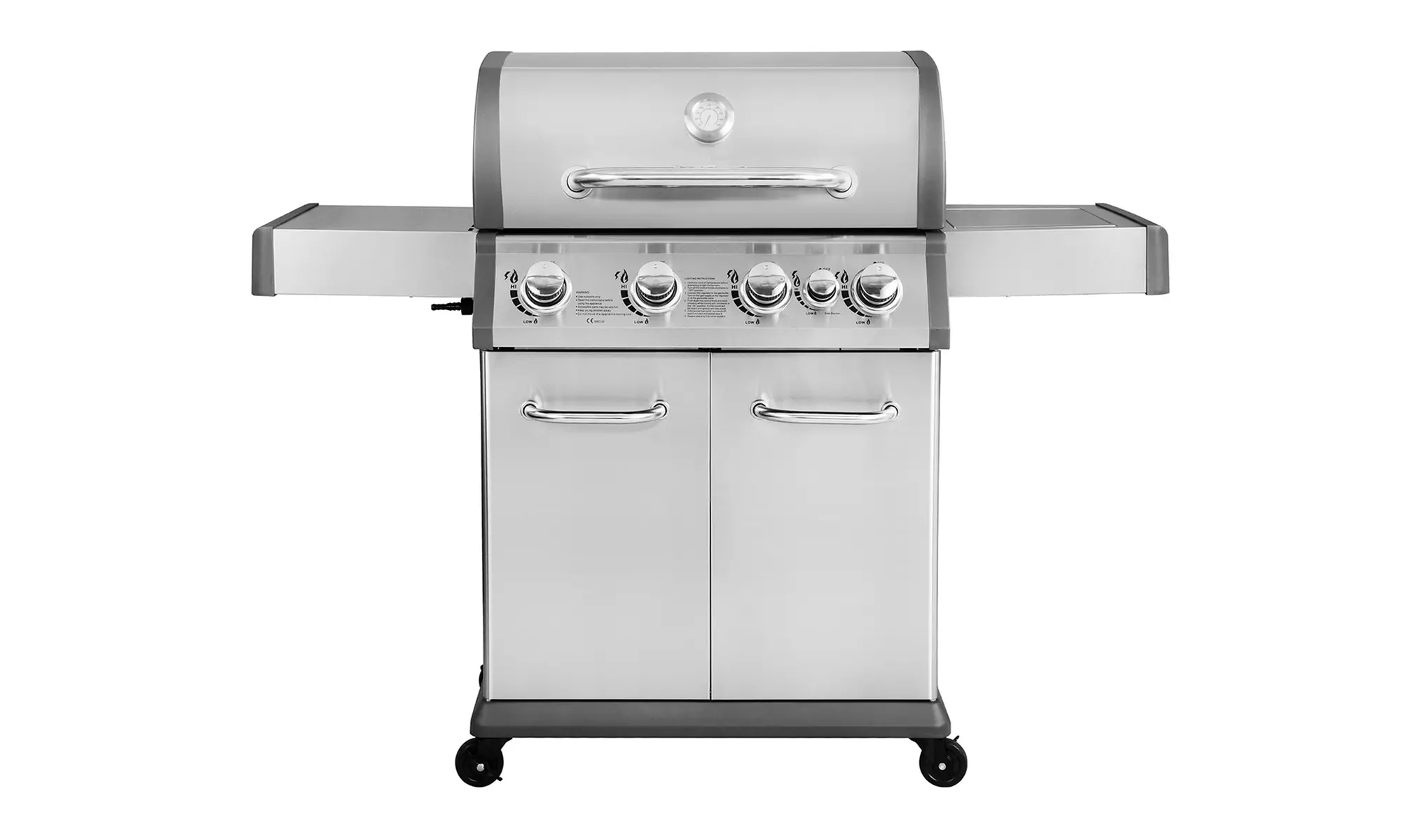 Barbecue a gas a 3 o 5 fuochi