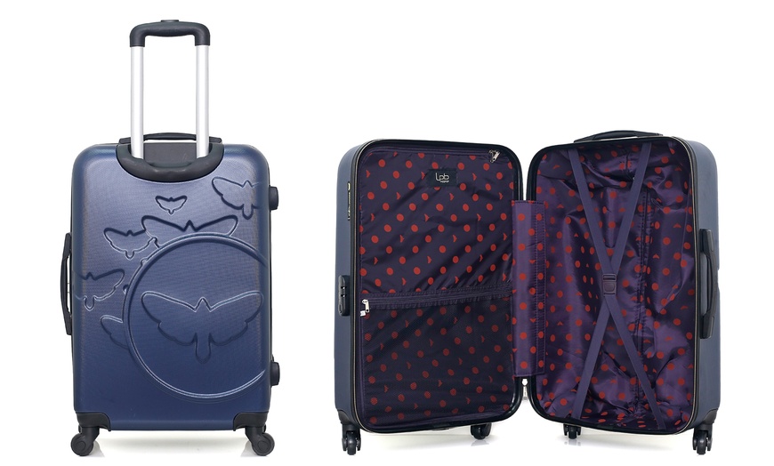 Image 25: LPB Three-Piece Luggage Set