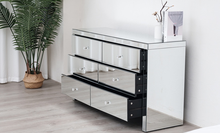 Image 4: Hollywood Mirrored Furniture range