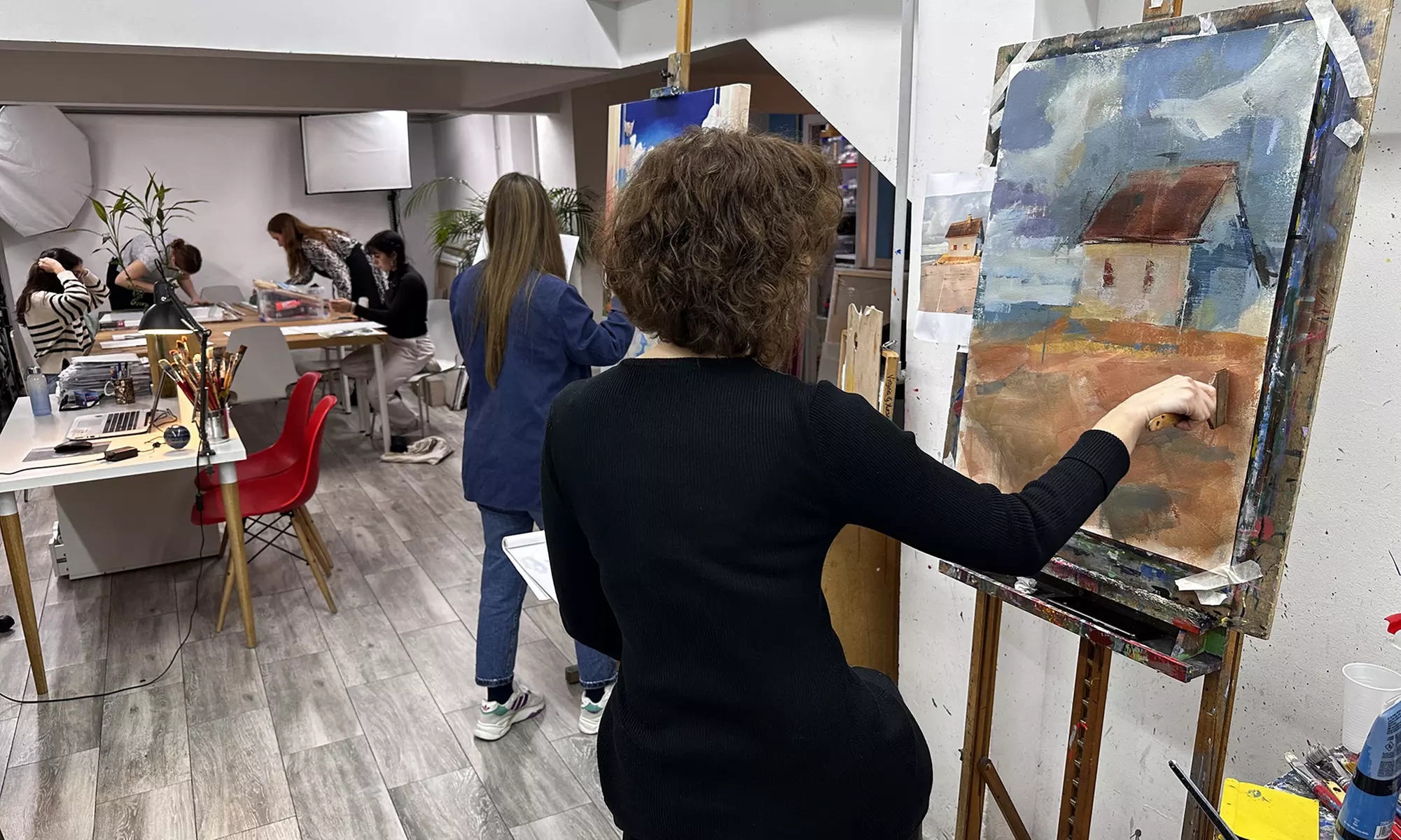 Desayuno con arte o BeerArt: pintura y bebida para 1 o 2 personas