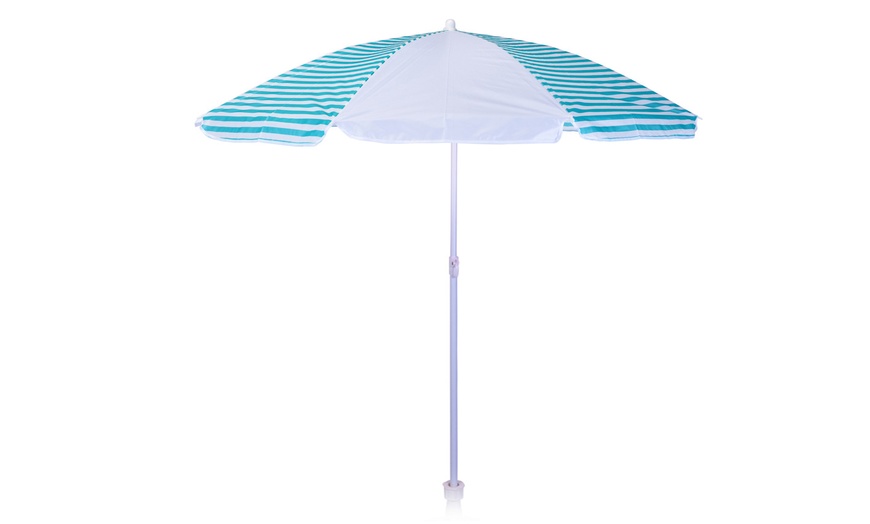 Image 9: Sun Block Beach Umbrella