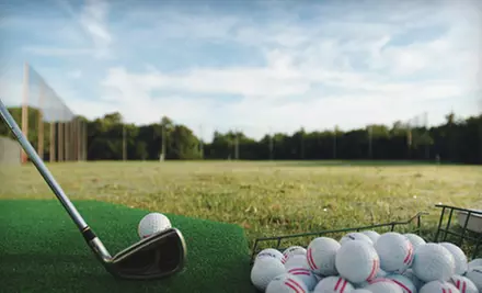 $12 for Two Jumbo Buckets of Golf Balls at Grand Slam Driving Ranges (Up to $26 Value). - Primary Image