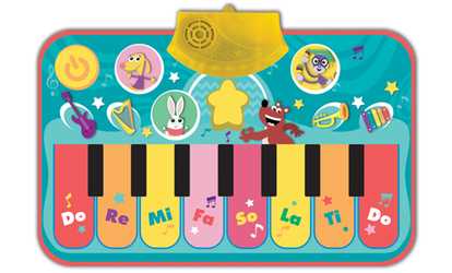 image for Baby Genius Press to Play Mini Piano Mat