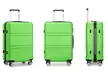 KONO One or Three Hard Shell Suitcases with Swivel wheels and TSA Lock - Image 3