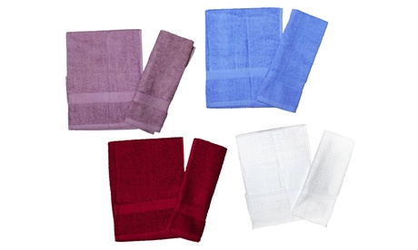 Set di 6 o 12 asciugamani Renato Balestra disponibile in 2 misure e vari colori