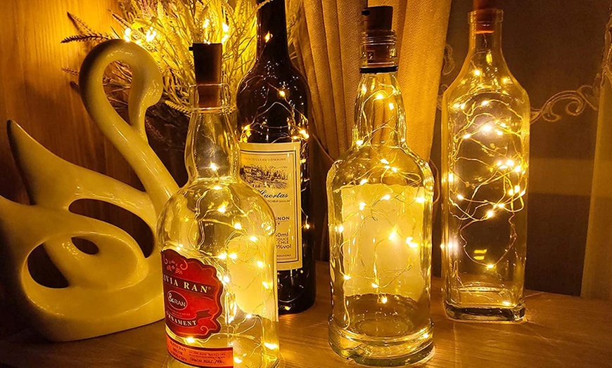 Image 7: 1, 5 or 10 Bottle Fairy Light Strings