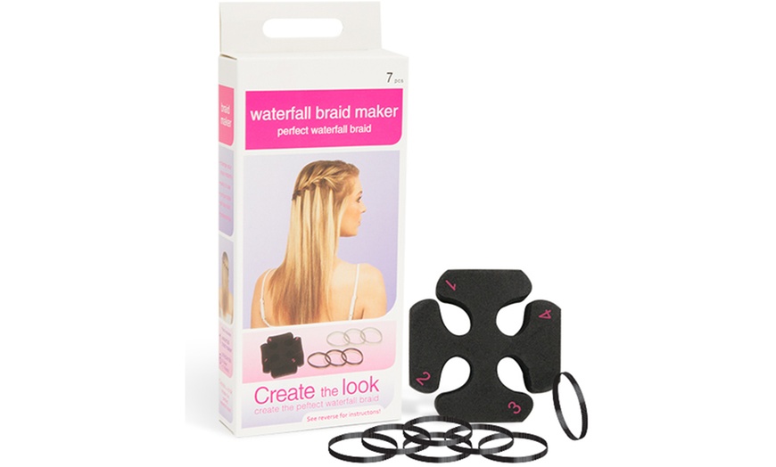 Image 5: Waterfall Braid Maker Hair Tool