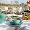 Image 1: Luxury Afternoon Tea/Prosecco with a Riverside View for Two at Warren Lodge Hotel - Up to 36% Off