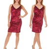 Image 7: Holiday Party Seranoma Women's Sleeveless V-Neck Bodycon Dress