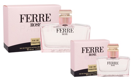 Eau de Toilette da donna Rose Gianfranco Ferré Vapo, disponibile in 2 formati