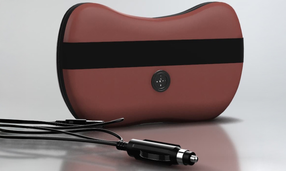 Herzberg —Coussin de massage chauffant effet Shiatsu