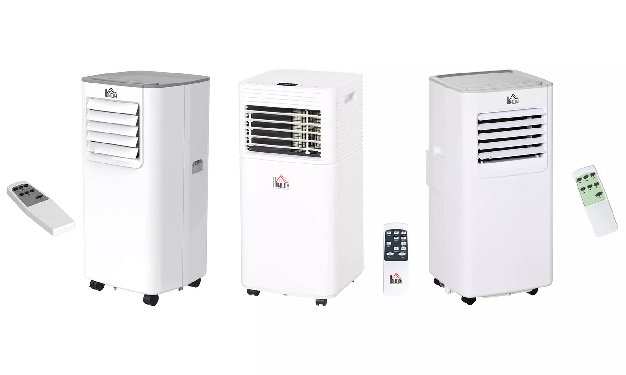 HOMCOM Portable Air Conditioner - 7000 BTU & 7000 BTU 4-in-1 Models