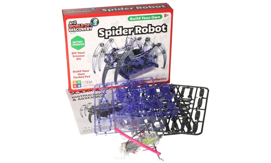 Image 2: One, Two or Four Spider Robot Science Kits