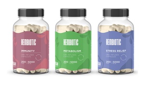 Hembiotic 5000mg Bulk CBD Capsules 200Caps