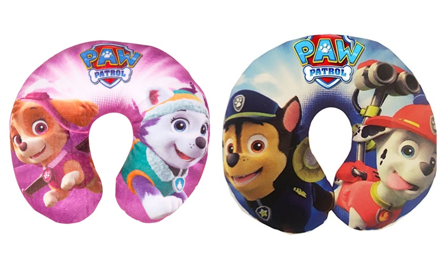 Image 1: Paw Patrol Travel Pillow