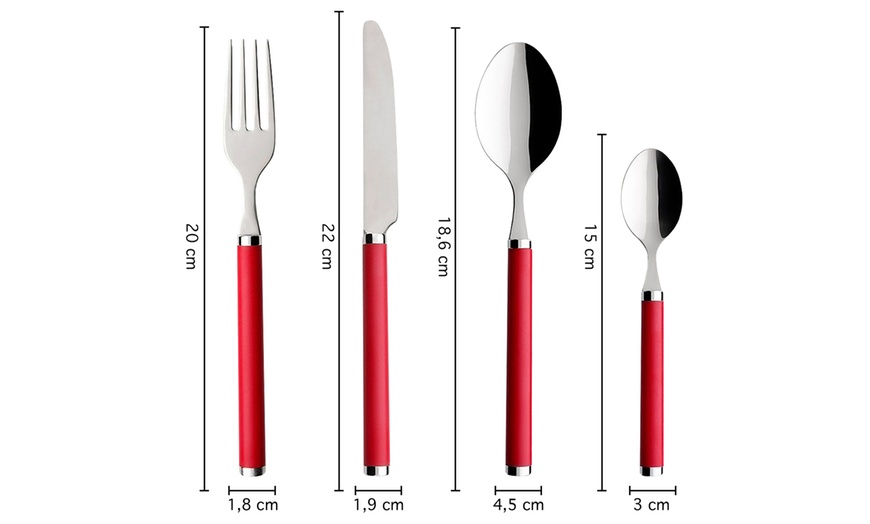 Image 5: 24-Stück-Besteckset für 6 Personen