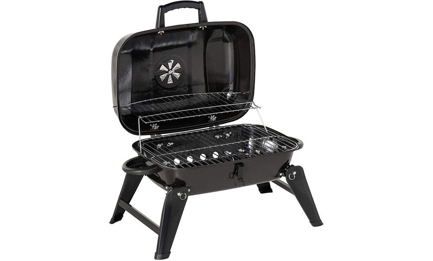 Image 5: Outsunny Tabletop BBQ Grill