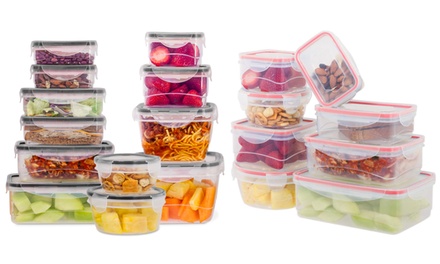 Wexley Home Plastic Food Storage Set with Locking Lid | Groupon