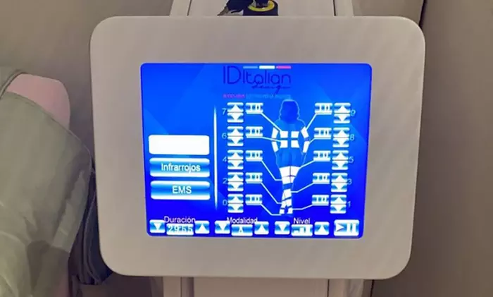 Láser lipolítico y presoterapia