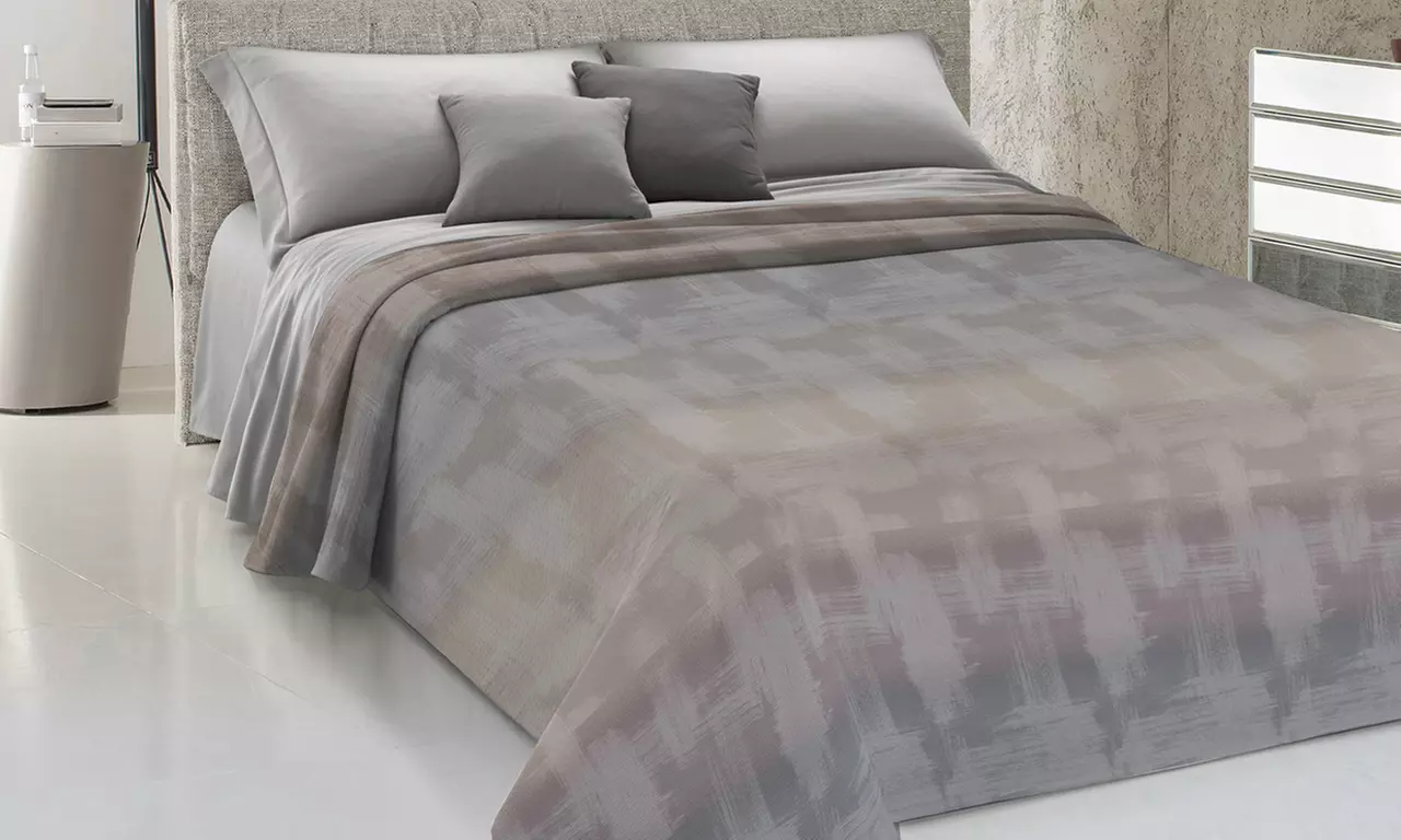 Copriletto in tessuto piquet Co. Ingros. Tex.