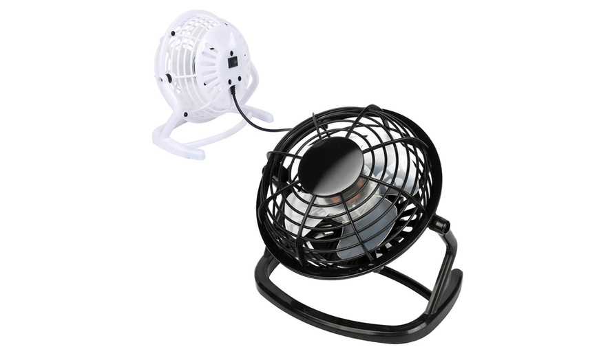 Image 1: GPCT Silent USB-Powered Desk Fan