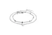 1 ou 2 bracelets double chaînes pour cheville Lou - Second Medium