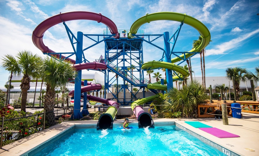 Image 1: Splash into Adventure with Waterpark Admission for Up to Two People!