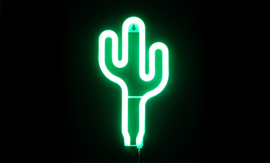 Image 2: Themed Neon Wall Light