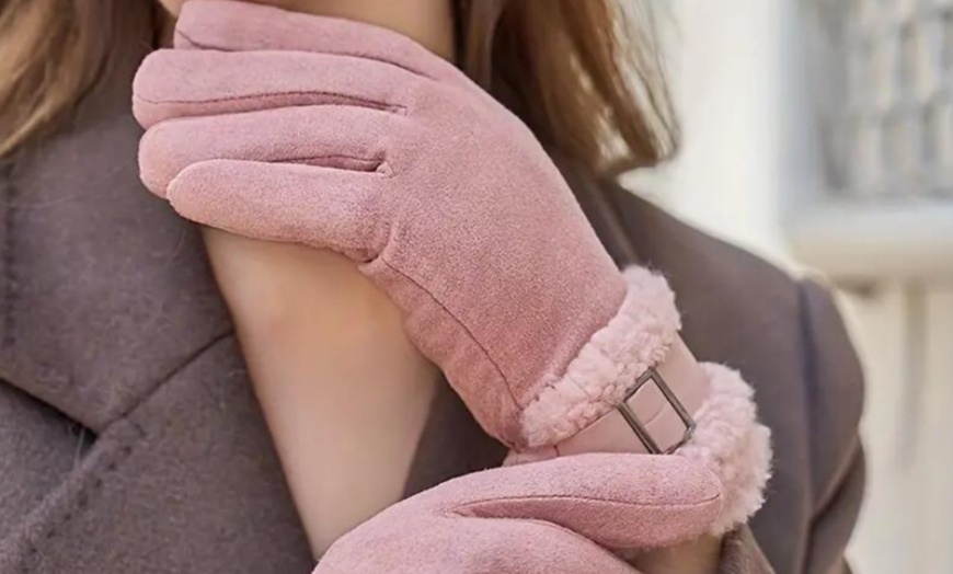 Image 5: Women's Touch Screen Winter Warm Gloves