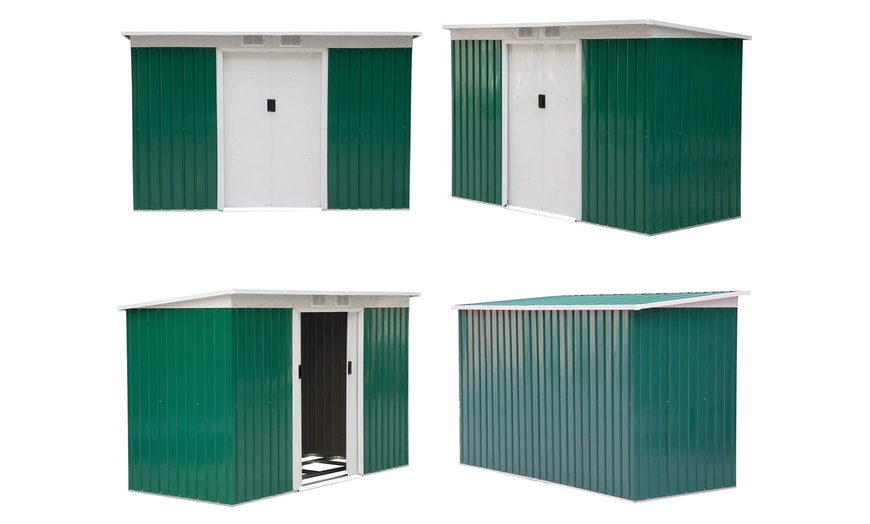 Image 5: Outsunny Large Storage Shed