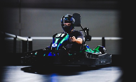 Karting and 3-Attractions for One - Andretti Indoor Karting And Games Grand Prairie, TX	