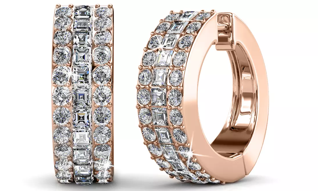 1, 2 o 3 paia di orecchini Olena con cristalli Swarovski®