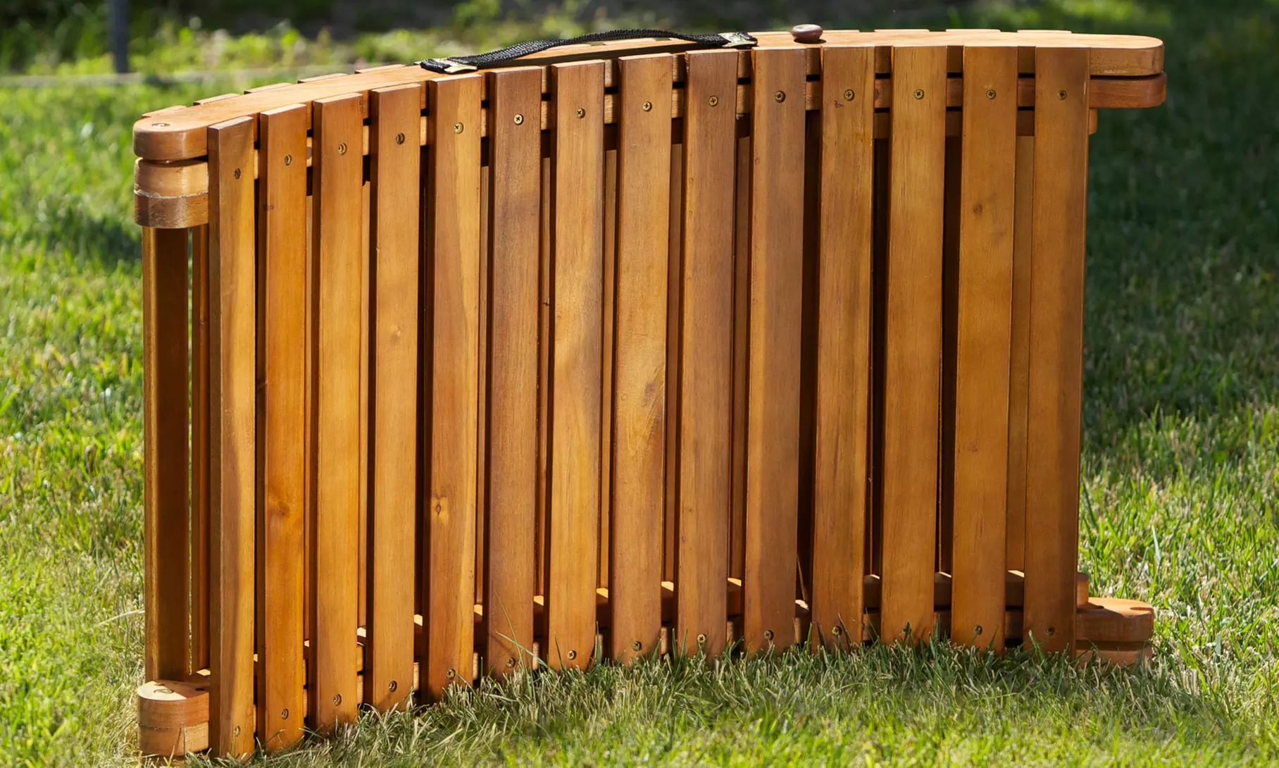 Lisbon Outdoor Wood Chaise Lounge Set (2-Piece) - Second Medium