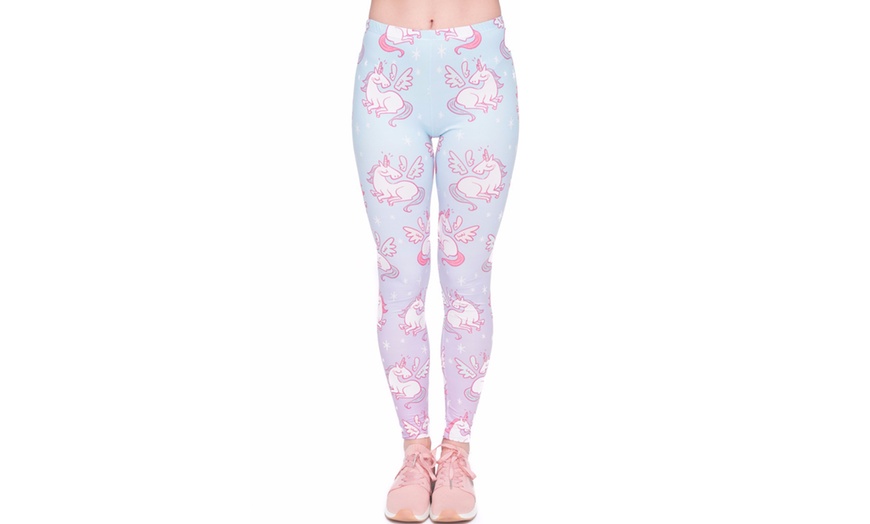 Image 21: Kukubird Novelty Leggings